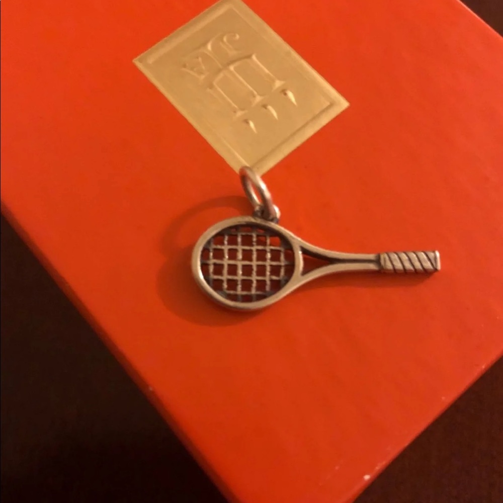 James Avery Tennis Racquet Charm